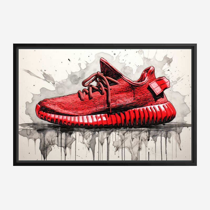 Red december yeezys store
